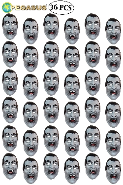 MASCHERA CONTE DRACULA DI HALLOWEEN CF 36 PZ